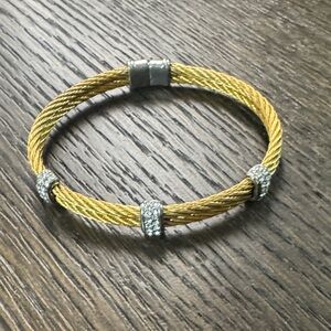 Gold and silver bracelet